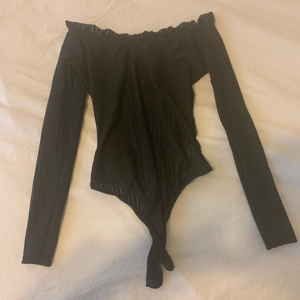 Off the shoulder bodysuit